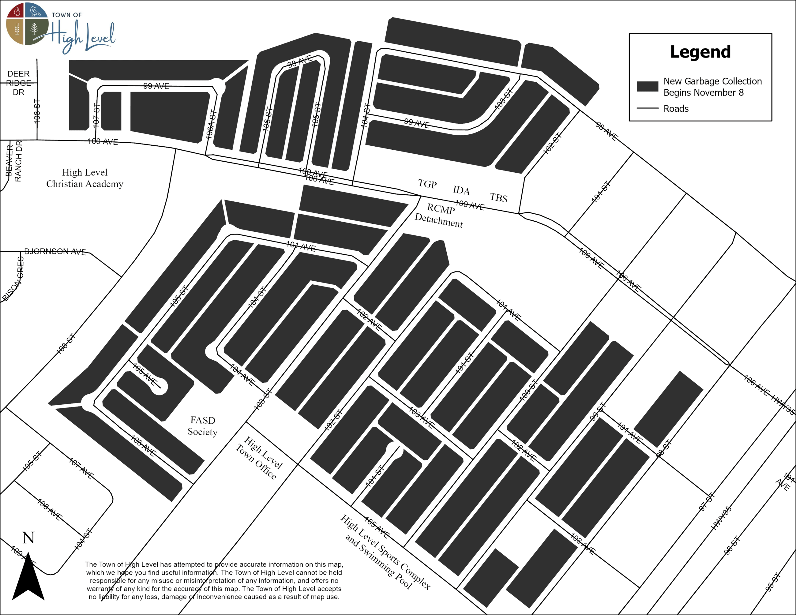 Garbage Map - UPDATED